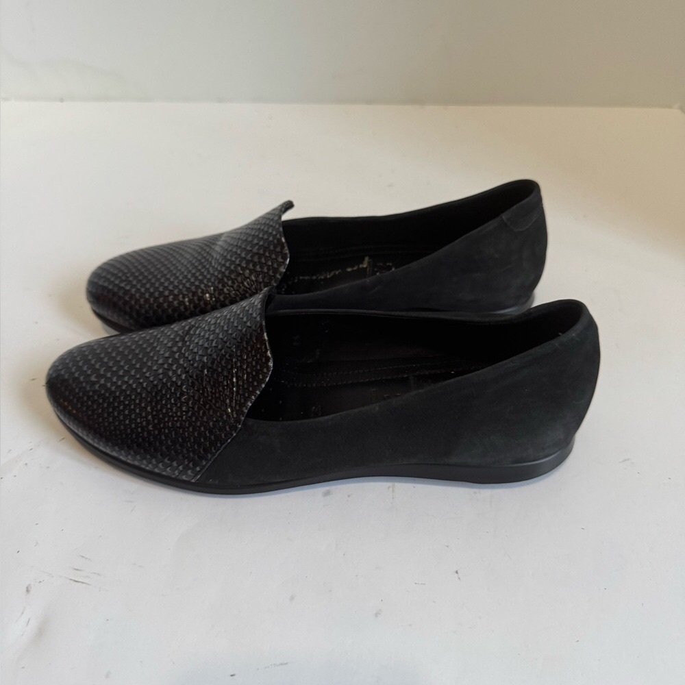 Ecco Touch Ballerina 2.0 Black Leather Shoes EU 37 - Picture 12 of 16